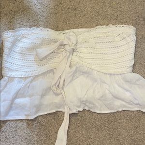 White tube top